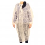 Halat alb medical unica folosinta 10 buc/set Halat alb medical unica folosinta 10 buc/set